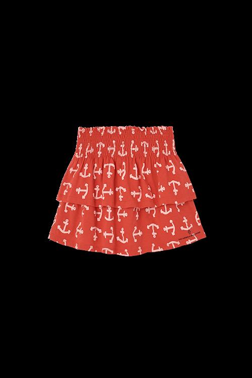 The Animals Observatory Kiwi Skort Red  Red 6 Y  Rød  6 år  Piger