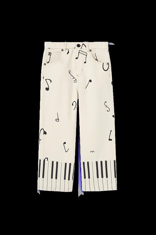 The Animals Observatory Ant Jeans Raw White  Raw White 6 Y  Hvid  6 år  Drenge