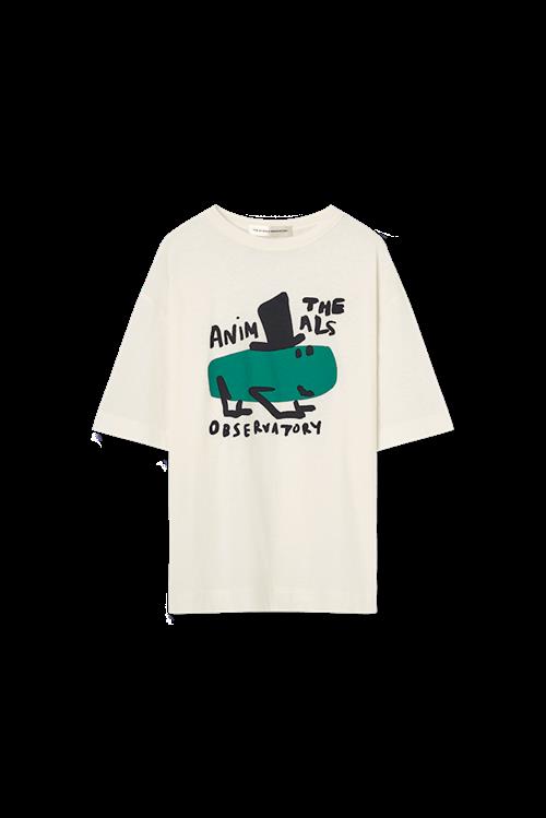 The Animals Observatory Collie T-shirt Raw White  Raw White 3 Y  Hvid  3 år  Drenge, Piger