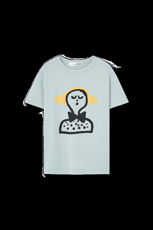 The Animals Observatory Rooster T-shirt Blue  Blue 6 Y  Blå  6 år  Drenge, Piger