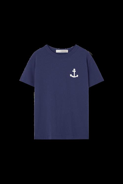 The Animals Observatory Rooster T-shirt Deep Blue  Deep Blue 6 Y  Blå  6 år  Drenge, Piger