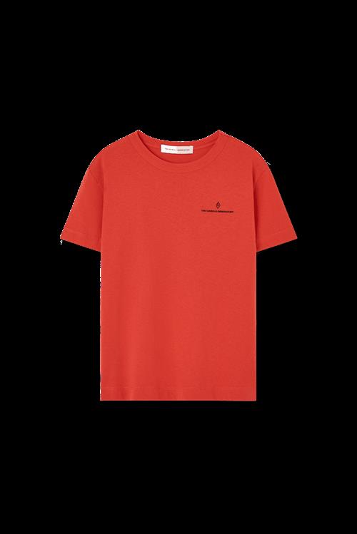 The Animals Observatory Rooster T-shirt Red  Red 8 Y  Rød  8 år  Drenge, Piger