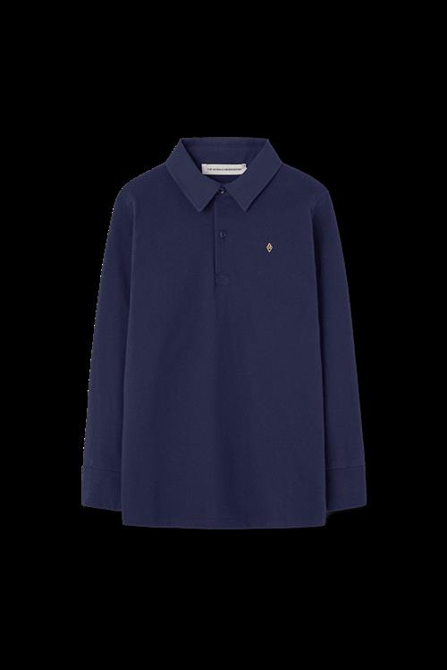 The Animals Observatory Eel Poloshirt Deep Blue  Deep Blue 3 Y  Blå  3 år  Drenge