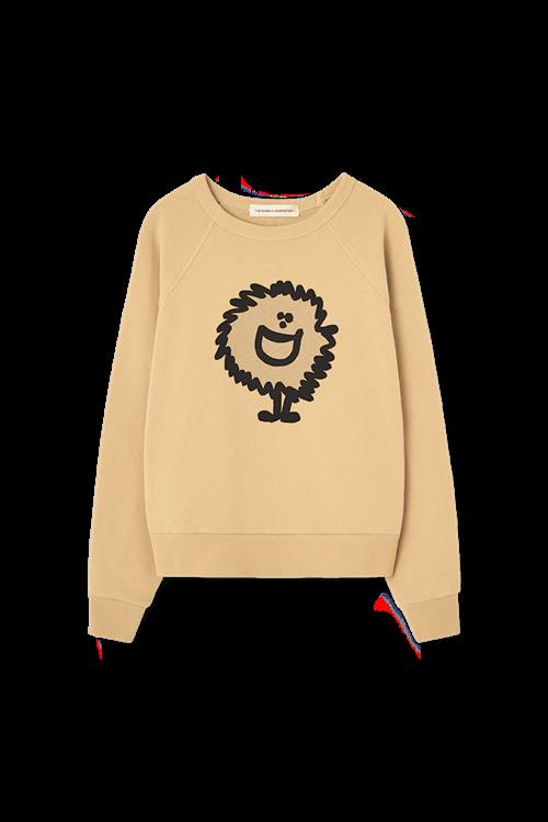 The Animals Observatory Shark Sweatshirt Soft Brown  Soft Brown 6 Y  Brun  6 år  Drenge