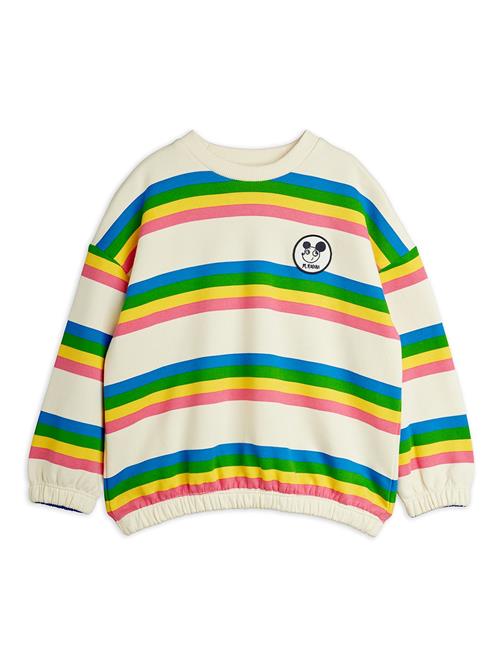 Mini Rodini Ritzratz Stripe Sweatshirt Multi  Multi 140/146 cm  Creme  140/146 cm  Drenge, Piger