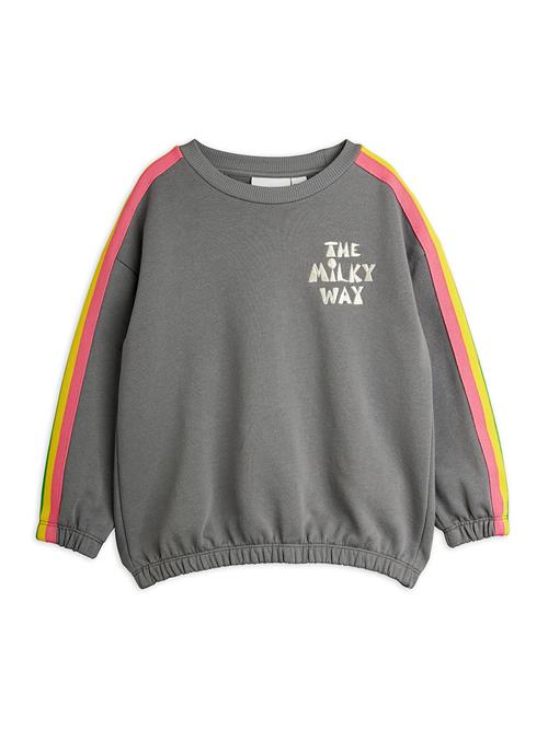 Mini Rodini The Milky Way Rainbow Sweatshirt Grey  Grey 92/98 cm  Grå  92/98 cm  Drenge, Piger