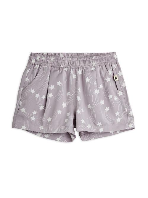 Mini Rodini Starfall Vævede Shorts Purple  Purple 128/134 cm  Lilla  128/134 cm  Drenge, Piger