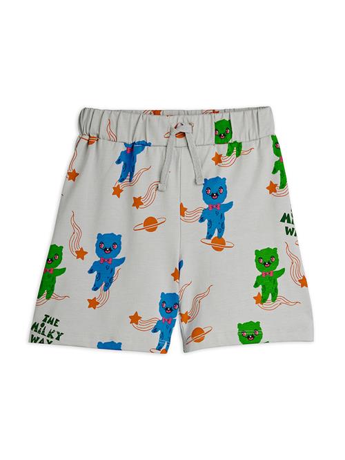 Mini Rodini Aliens Shorts Grey  Grey 128/134 cm  Grå  128/134 cm  Drenge, Piger