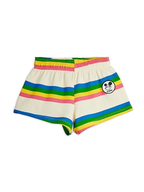 Mini Rodini Ritzratz Stripe Sweat Shorts Multi  Multi 80/86 cm  Creme  80/86 cm  Drenge, Piger