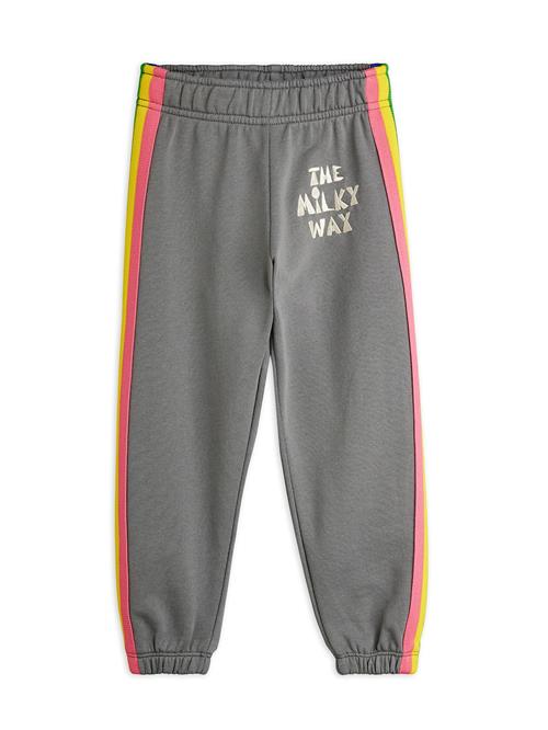 Mini Rodini The Milky Way Rainbow Joggingbukser Grey  Grey 104/110 cm  Grå  104/110 cm  Drenge, Piger