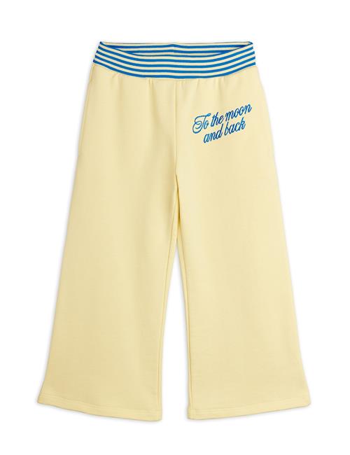 Mini Rodini To The Moon Joggingbukser Yellow  Yellow 128/134 cm  Gul  128/134 cm  Drenge, Piger