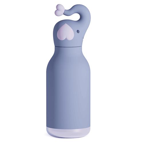 Asobu Bestie Vandflaske Elephant  Blue-Onesize  Blå  One Size 3+ Years Drenge, Piger