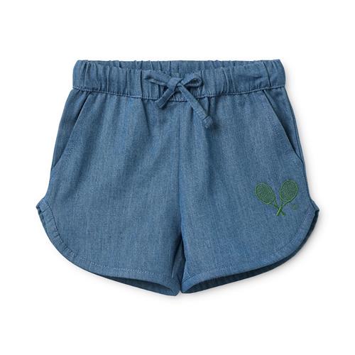 Flöss Victor Shorts Mid Blue  Mid Blue 86 cm  Blå  86 cm  Drenge
