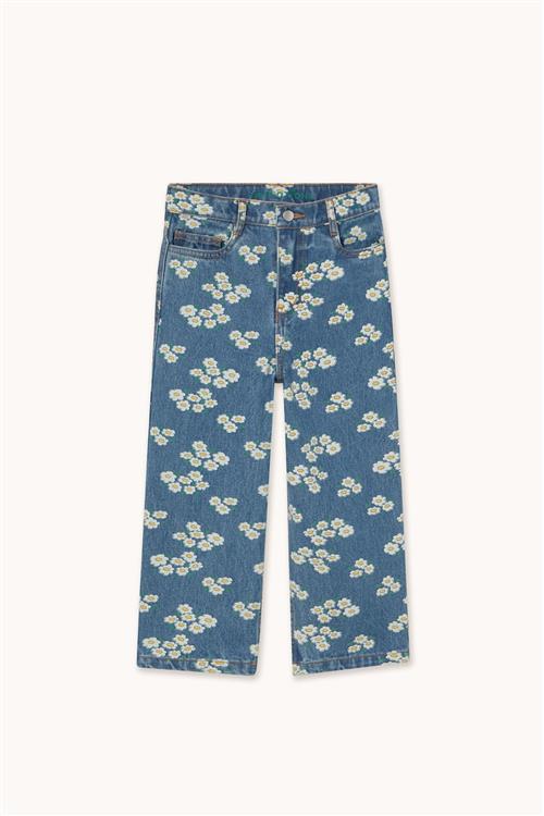 Tinycottons Blossoms Jeans Medium Wash Denim  Medium Wash Denim 6 Y  Blå  6 år  Piger