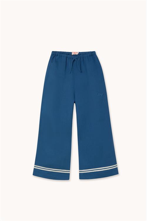 Tinycottons Stripes Vævede Bukser Light Navy  Light Navy 4 Y  Blå  4 år  Piger