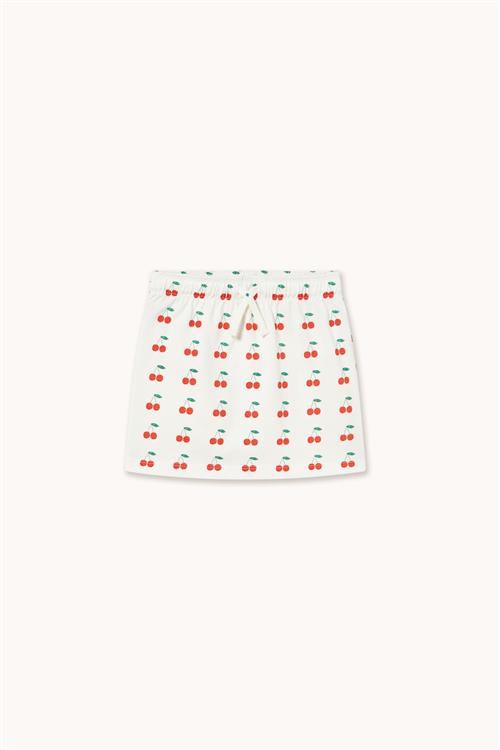 Tinycottons Cherries Strikket Nederdel Off-white  Off-White 4 Y  Hvid  4 år  Piger