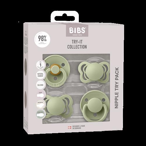 BIBS Try-it Collection Sutter Sage  Sage Sage 0+ months  Grøn  0+ måneder  Drenge, Piger
