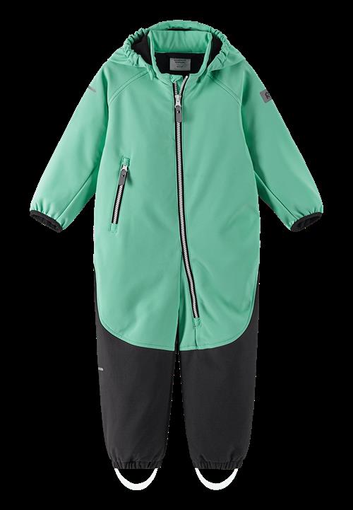 Reima Mjosa Softshell Heldragt Fresh Mint  Fresh Mint-80 cm  Grøn  80 cm  Drenge, Piger
