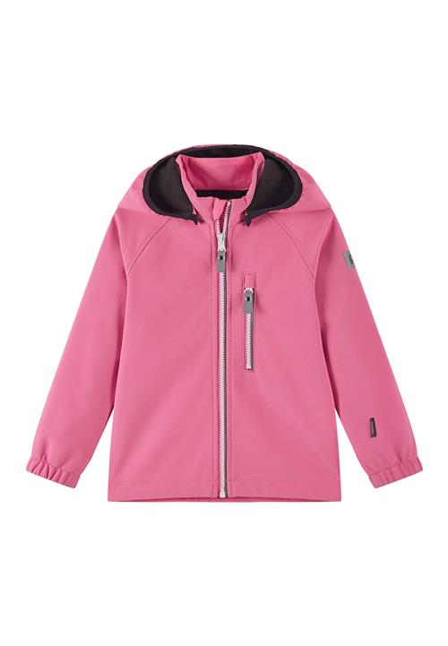 Reima Vantti Softshell Jakke Soft Coral  Soft Coral-86 cm  Lyserød  86 cm  Piger