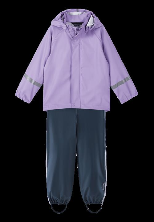 Reima Tihku Regn-outfit Blooming Lilac  Blooming Lilac-110 cm  Lilla  110 cm  Drenge, Piger