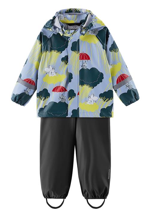 Reima Moomin Plask Regn-outfit Airy Blue  Airy Blue-80 cm  Blå  80 cm  Drenge, Piger