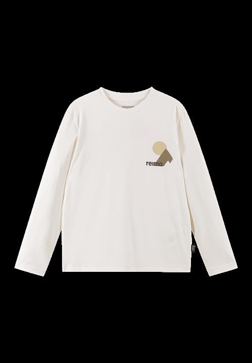 Reima Inista Bugproof Langærmet T-shirt Off White  Off White-116 cm  Hvid  116 cm  Drenge, Piger
