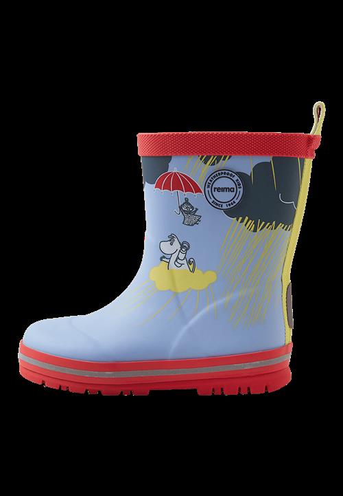 Reima Moomin Magisk Regnstøvler Airy Blue  Airy Blue-29 EU  Blå  29 EU  Drenge, Piger