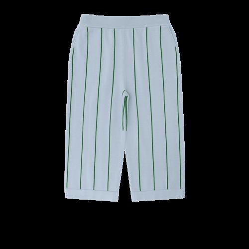 FUB Stribede Bukser Pale Blue/pine  Pale Blue/Pine-110 cm  Blå  110 cm  Drenge, Piger
