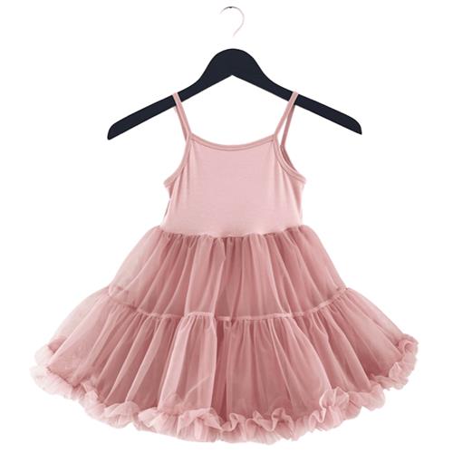 DOLLY by Le Petit Tom Dolly Petti Spaghetti Pettiskirt Tutu-kjole Dusty Pink  Dusty Pink-6-8 Y  Lyserød  6-8 år  Piger