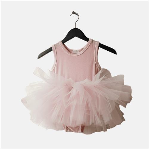 DOLLY by Le Petit Tom Dolly Timeless Tutu-kjole Pink Pink-1-3 Y  Lyserød  1-3 år  Piger