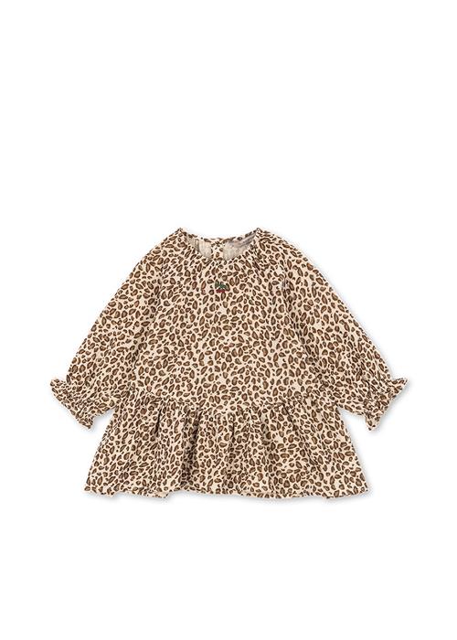 Konges Sløjd GOTS Coco Bluse Leo  Leo 3 Y  Brun  3 år  Piger