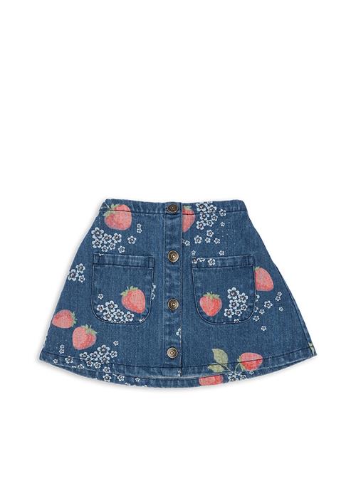 Konges Sløjd GOTS Magot Denim Nederdel Marmelade Sun  Marmelade Sun 18 months  Blå  18 måneder  Piger