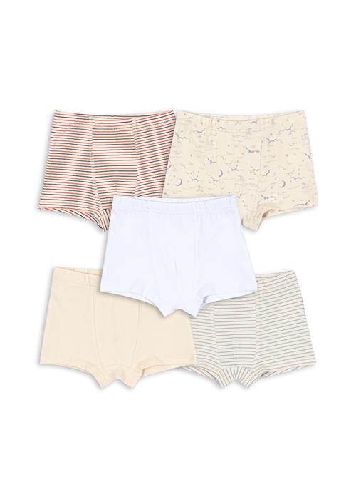 Konges Sløjd GOTS Basic 5-pak Boxershorts Multi  Multi 2 Y    2 år  Drenge