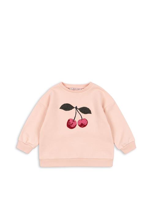 Konges Sløjd Lou Sweatshirt I Frotté Evening Sand  Evening Sand 3 Y    3 år  Piger