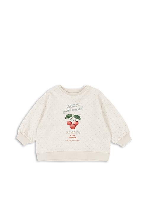 Konges Sløjd Loupy Lou Sweatshirt Jazzy Dot  Jazzy Dot 12 months    12 måneder  Piger