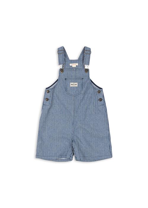 Konges Sløjd GOTS Luc Overalls Blue Stripe  Blue Stripe 18 months    18 måneder  Drenge