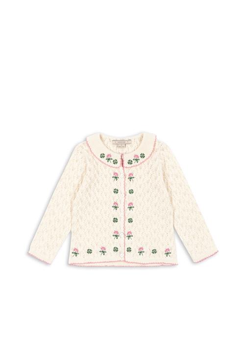 Konges Sløjd Rosier Cardigan Off White  Off White 12 months    12 måneder  Piger