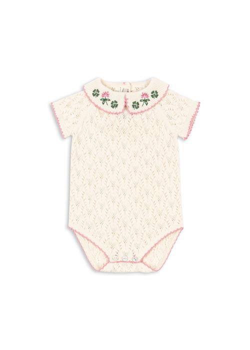 Konges Sløjd Rosier Romper Off White  Off White 6 months    6 måneder  Piger