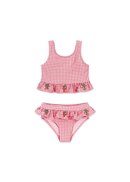 Konges Sløjd Etta Bikini Geranium Pink  Geranium Pink 3 Y  Lyserød  3 år  Piger