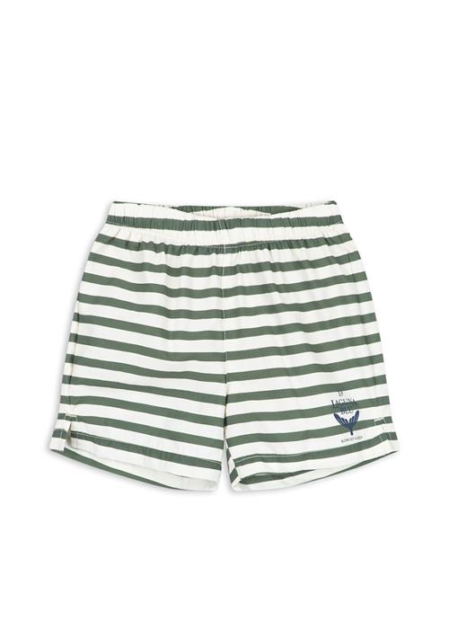 Konges Sløjd Asnou Badeshorts Stripe Verti  Stripe Verti 2 Y  Grøn  2 år  Drenge