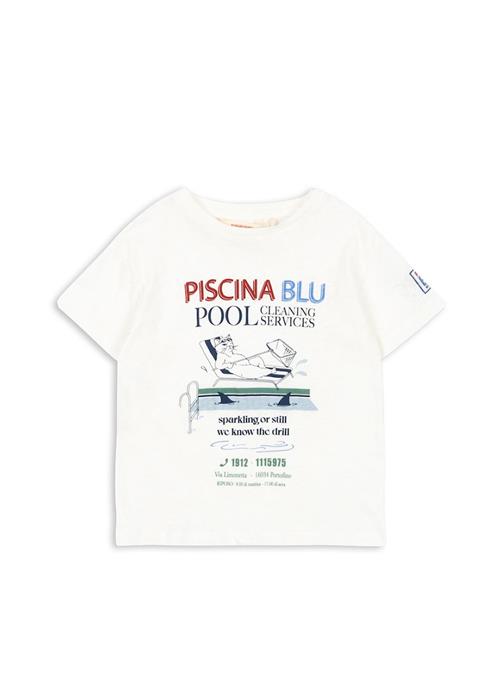 Konges Sløjd Era Tee Off White Piscina  Off White Piscina 7-8 Y  Hvid  7-8 år  Drenge, Piger