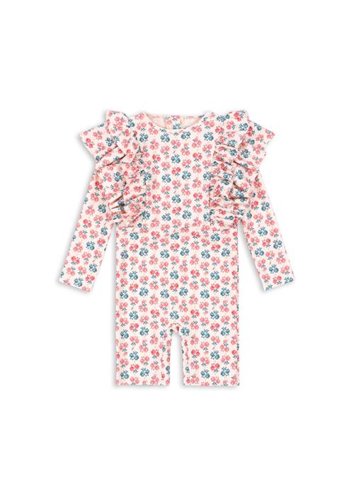 Konges Sløjd Manuca Frill Badedragt Lumina Rose  Lumina Rose 12 months    12 måneder  Piger