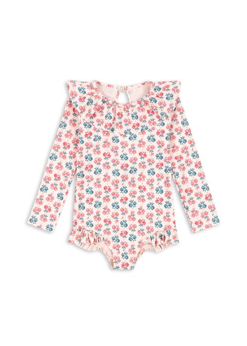 Konges Sløjd Manuca Langærmet Svømmebluse Lumina Rose  Lumina Rose 3 Y  Hvid  3 år  Piger