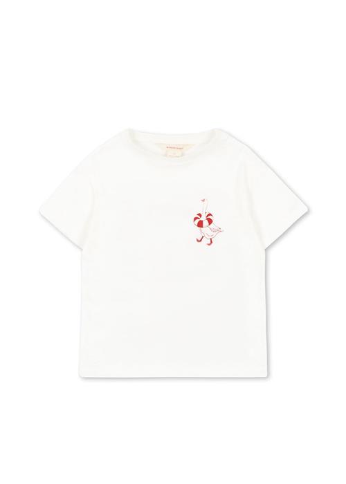 Konges Sløjd Era Tee Off White Lifeguard Service  Off White Lifeguard Service 18 months  Brun  18 måneder  Drenge