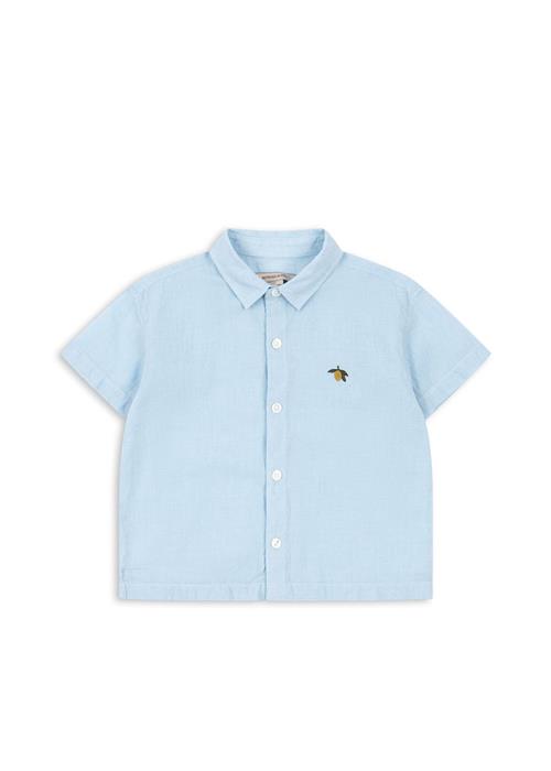 Konges Sløjd GOTS Fran Skjorte Blue Check  Blue Check 4 Y  Blå  4 år  Drenge