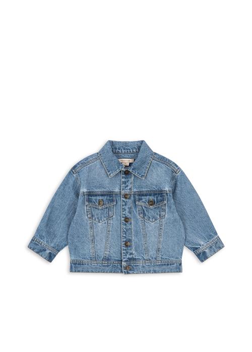 Konges Sløjd GOTS Magot Denim-jakke Denim Blue  Denim Blue 3 Y  Blå  3 år  Drenge, Piger