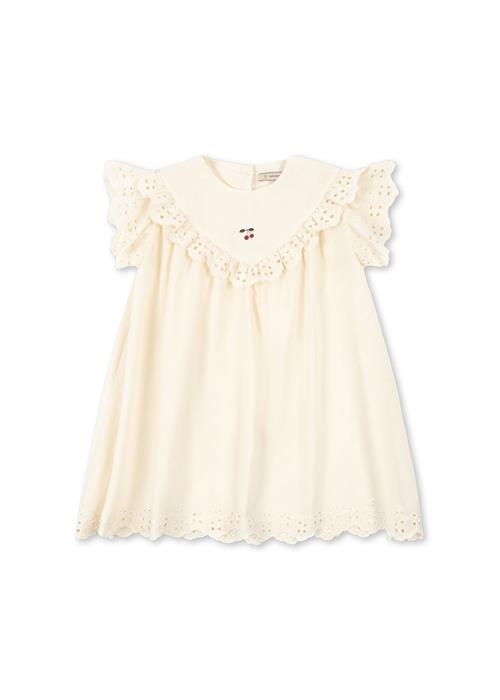Konges Sløjd Posey Kjole Antique White  Antique White 7-8 Y  Hvid  7-8 år  Piger