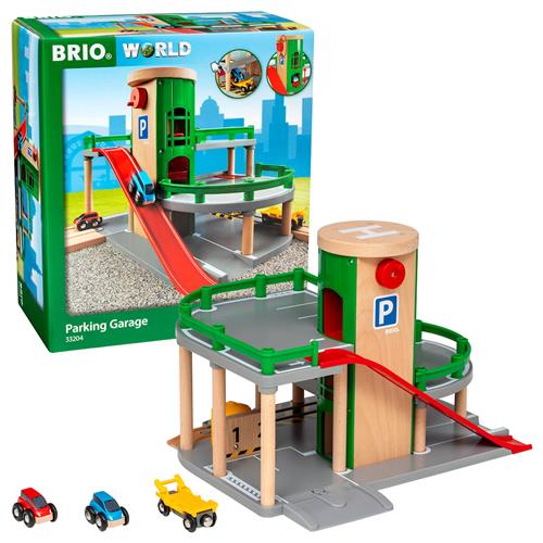BRIO Parkeringshus Multicolor  Multicolor One Size  Grøn  One Size 3+ Years Drenge, Piger