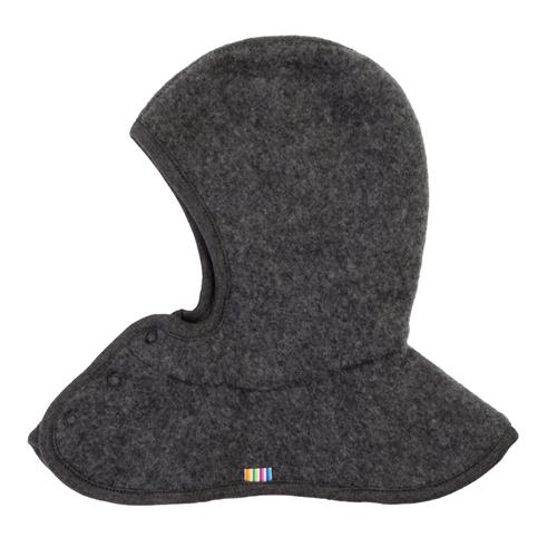 Joha Balaclava I Uld Med Windstop Coke Melange  Coke Melange-41 cm Uld Grå  41 cm  Drenge, Piger