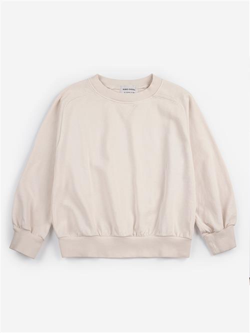 Bobo Choses Bobo Choses By Hand Raglan Sweatshirt Offwhite  Offwhite 8-9 Y  Hvid  8-9 år  Drenge